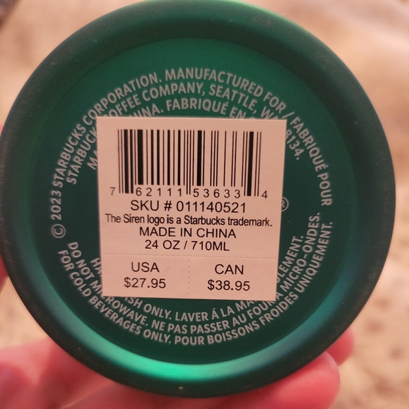 Soft Touch Green Tumbler - Picture 2 of 7